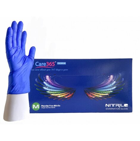 Купити Нітрилові рукавички Care365 Premium, непудровані 
